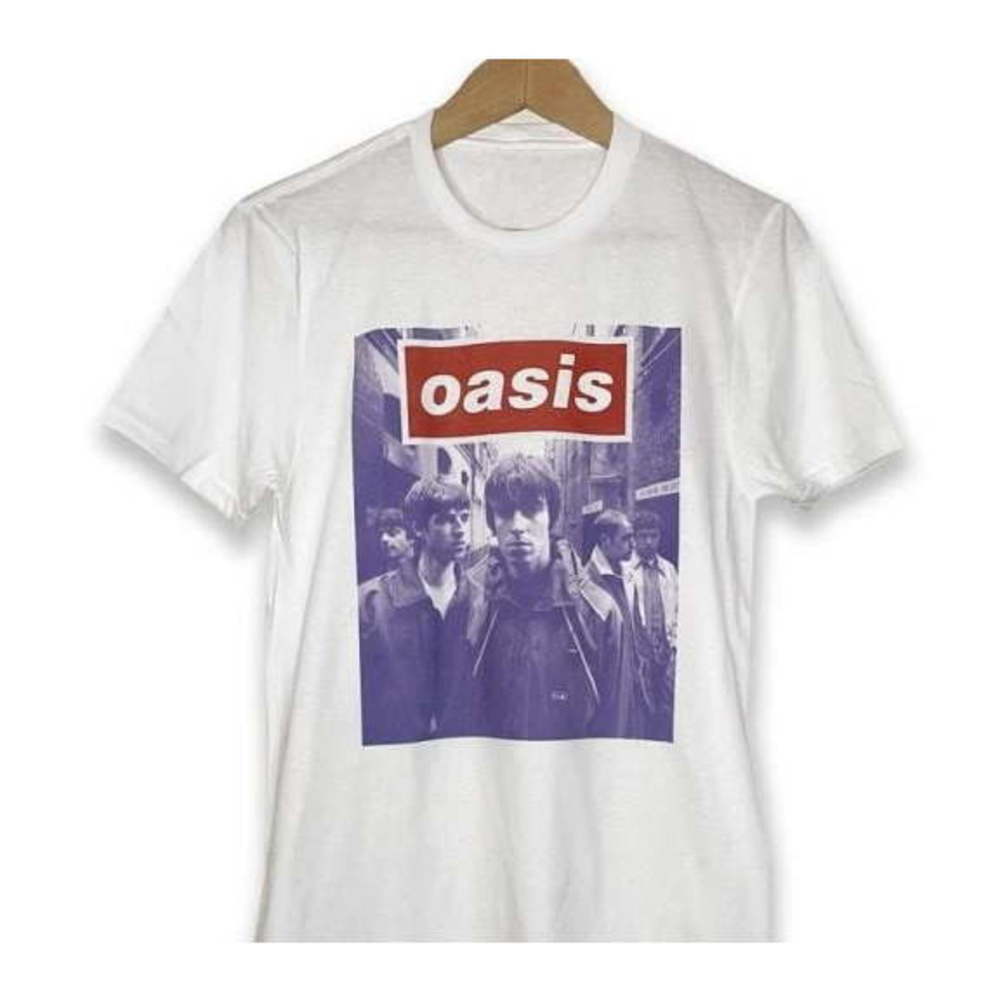 Oasis White Graphic Short Sleeve Tee